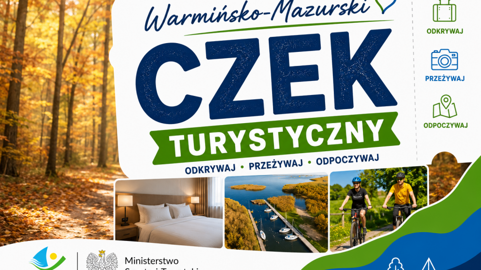 Czek turystyczny Warmii i Mazur